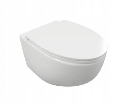 WC misa - Vynikajúci býk zavesený misa WC 53 cm bez dosky
