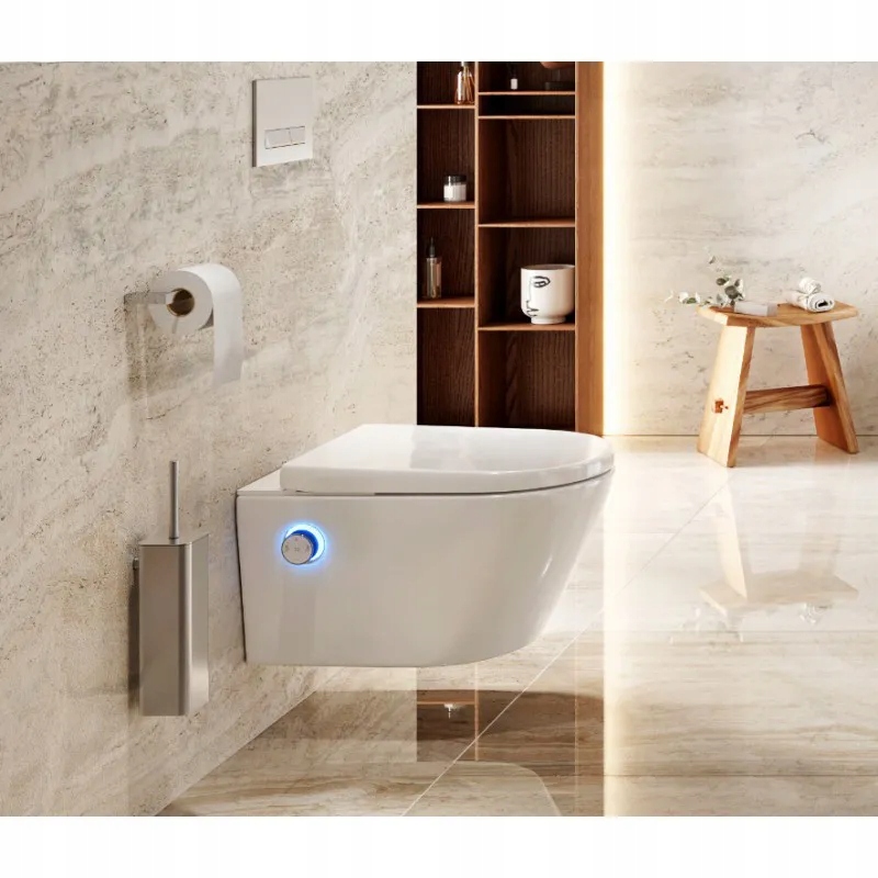 WC misa - Roca Gap Square zavesenie misky s ultraslimskou doskou WO