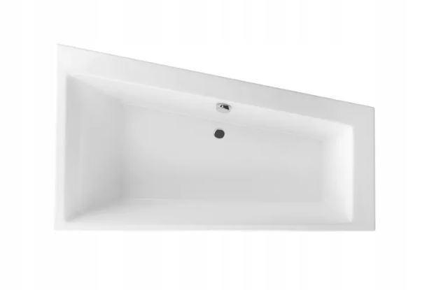 Vaňa - Vynikajúca guľa Slim roh vane 170x100 cm zákon