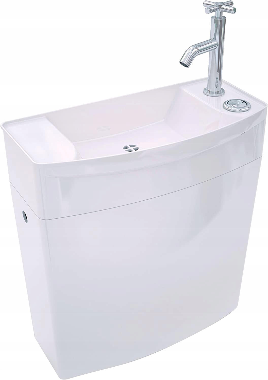 WC misa - 3/6 l cistern, kari farba