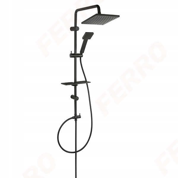 Ferro Trevi Black NP75-TRV7U-BL sprchová súprava