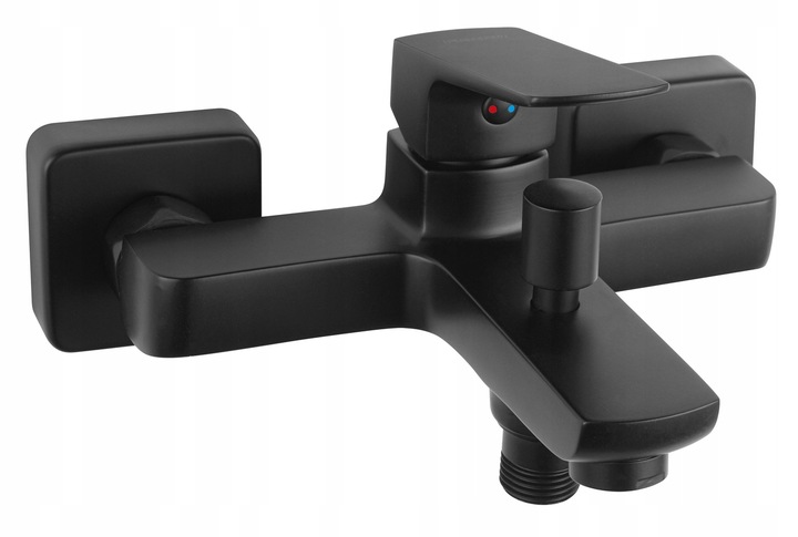 Vaňová batéria so sprchou - Vedo Sette Nero VBS7001/Cz Sink Batéria