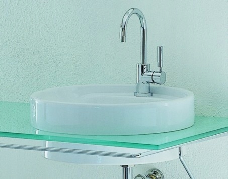 Umývadlo - Flaminia Twin Set White nábytkové umývadlo 5055/42