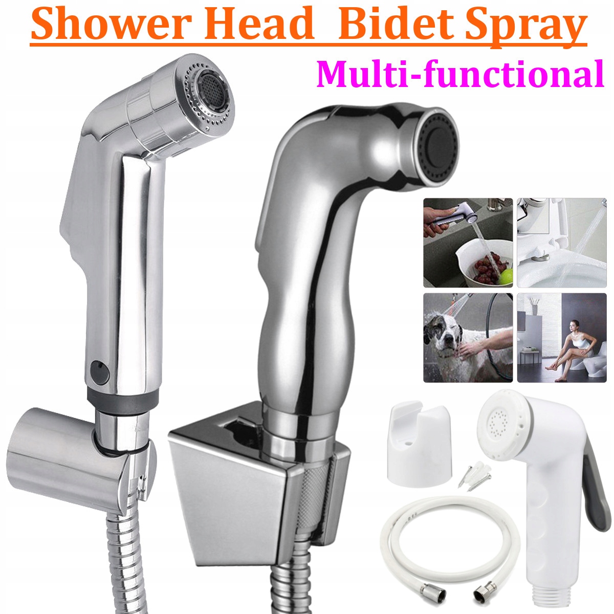 Sprchová tyč - Manuálne funkcie sprchova hlava doche bidet KR