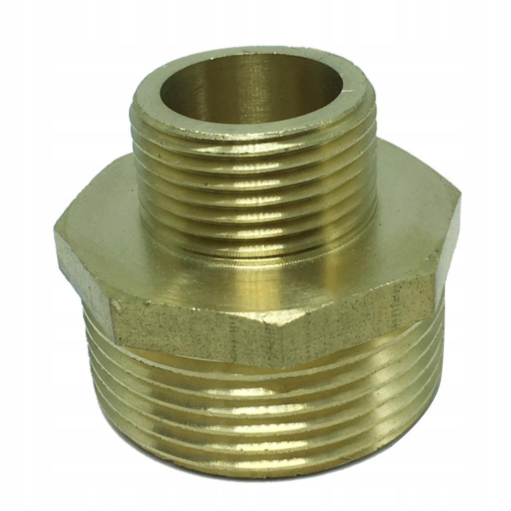 G11/4 "Muž*G3/4" Mosadzný adaptér vlákna