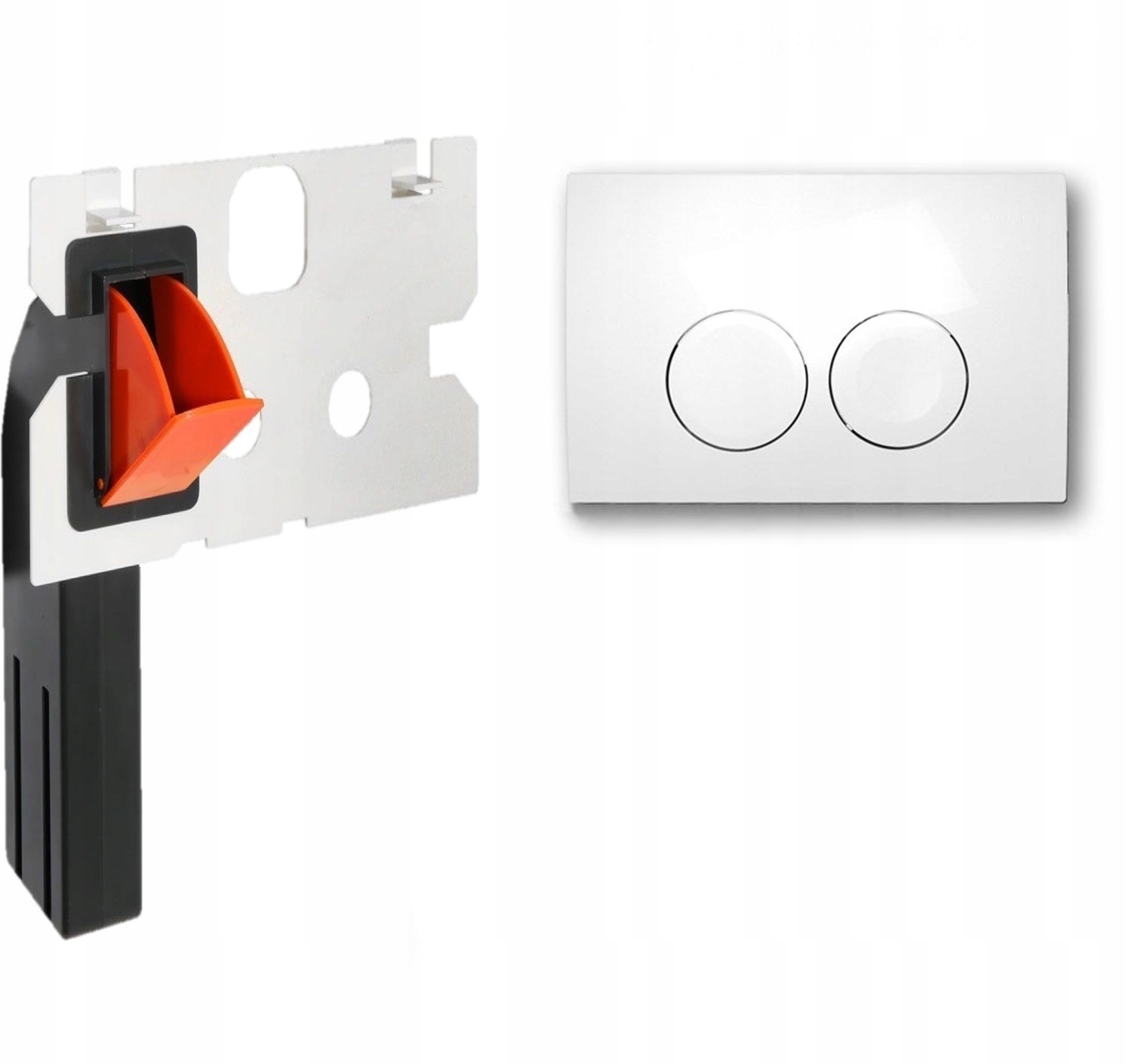 Geberit Delta 21 White + Fresh Cube Container