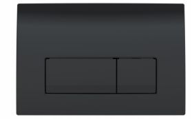 Splachovacie WC tlačítko - Geberit Delta 51 Black Duofix Basic Up100
