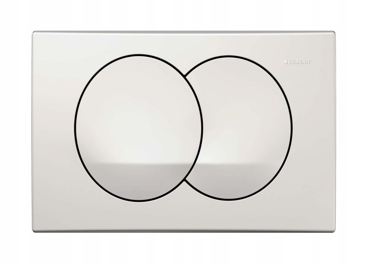 Tlačidlo GEBERIT DELTA20 Flushing WHITE AL-UP100