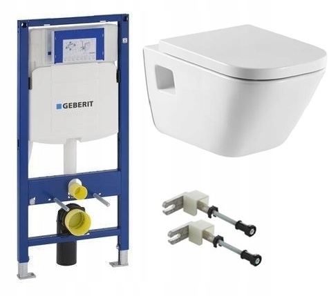 WC misa - Geberit Duofix UP320 + Bowl Roca GAP + Board Pomaly