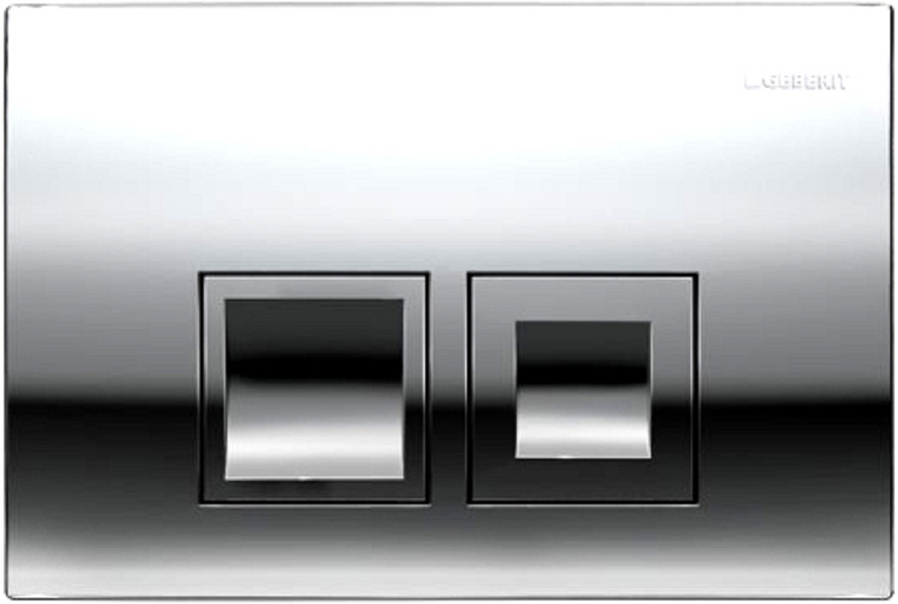 GEBERIT Delta 50 CHROM FLASH BASIC DUOFIX UP100