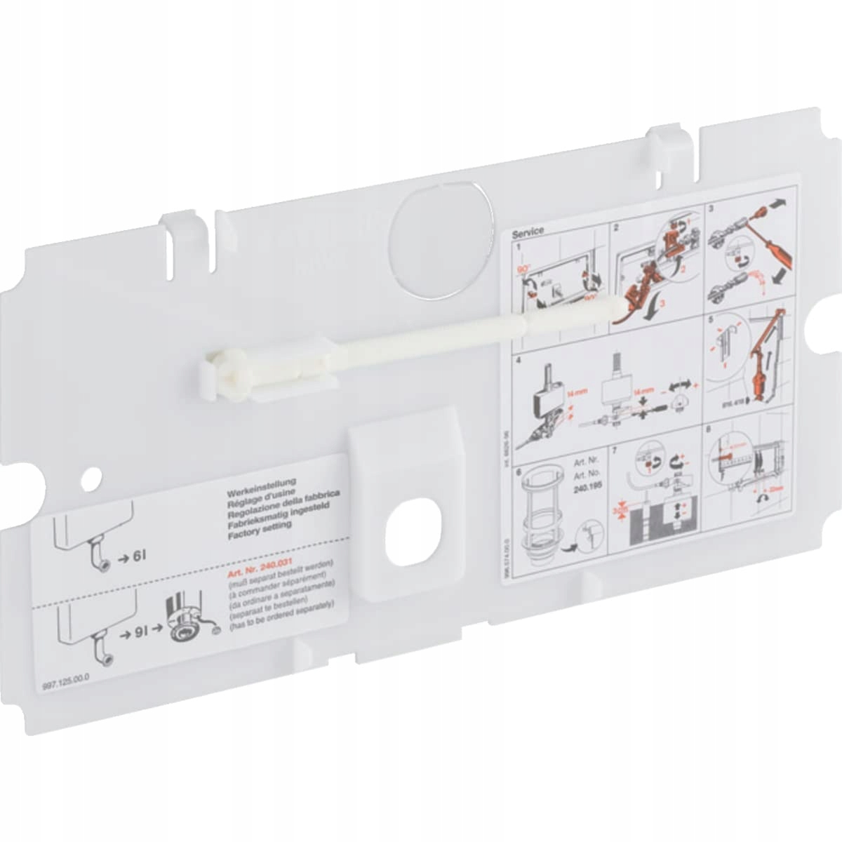 Podomietkový WC modul -  Grohe Rapid Sl Emploode 82 cm 38526000