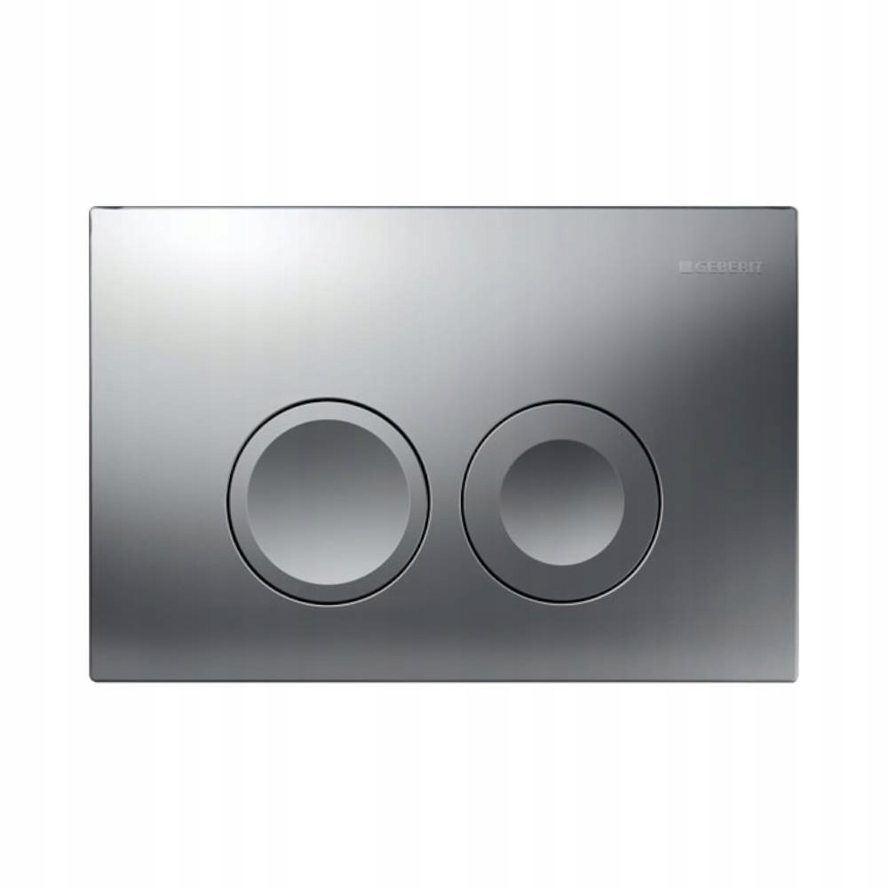 GEBERIT TLAČIDLO CHROM MAT DELTA 50 Duofix UP100