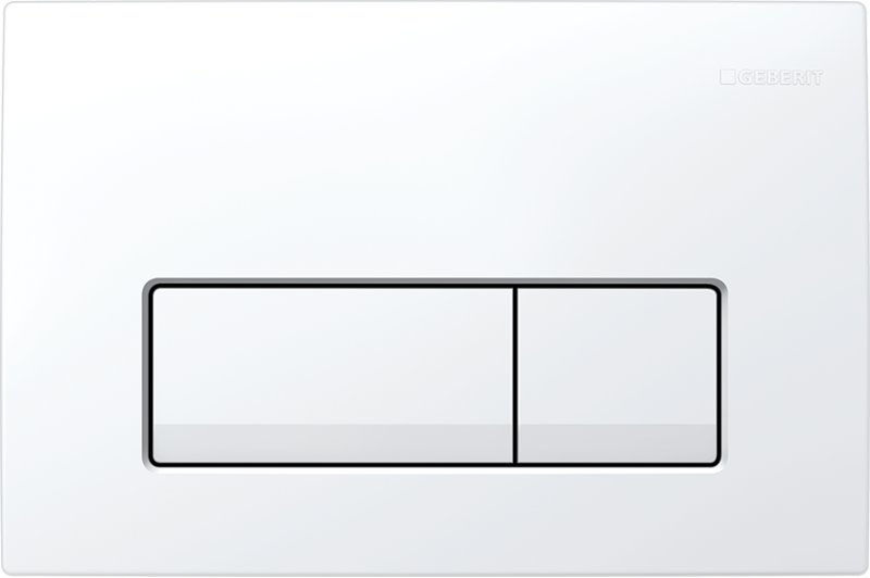 GEBERIT DELTA 51 Tlačidlo White DuoFix Basic UP100