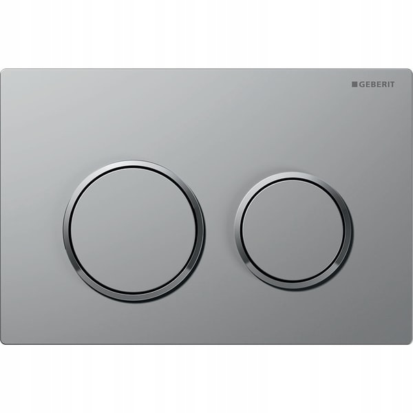 Splachovacie WC tlačítko -  Geberit Omega20 Button, Chrome Mat