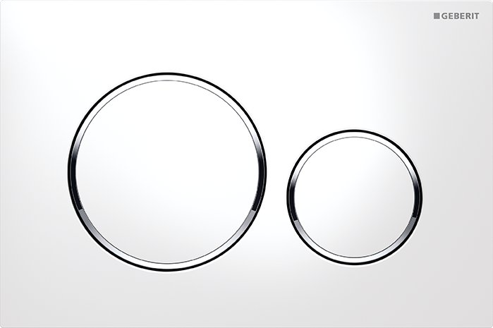 GEBERIT SIGMA 20 WHITE BUTTON 115.882.KJ.1