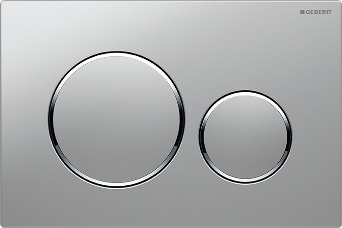 GEBERIT SIGMA 20 BUTTON CHROM MAT 115.882.KN.1