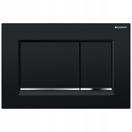 Splachovacie WC tlačítko - Geberit Sigma 30 Black/Chrome Sale tlačidlo