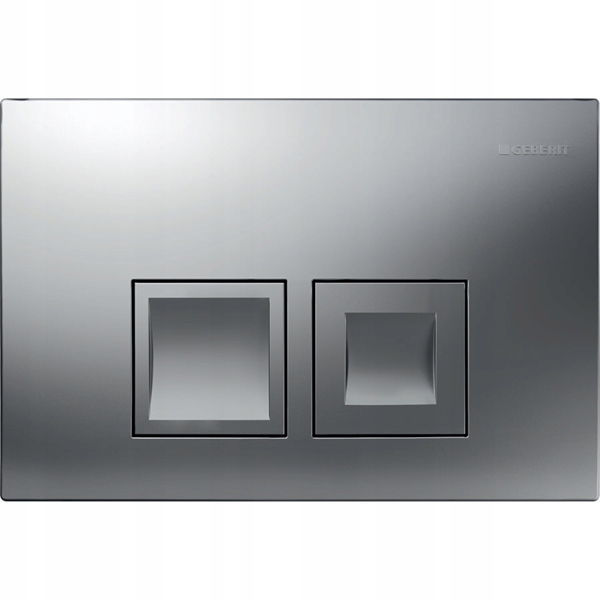 Splachovacie WC tlačítko -  Geberit Chrome Matta 35 Chrome Button