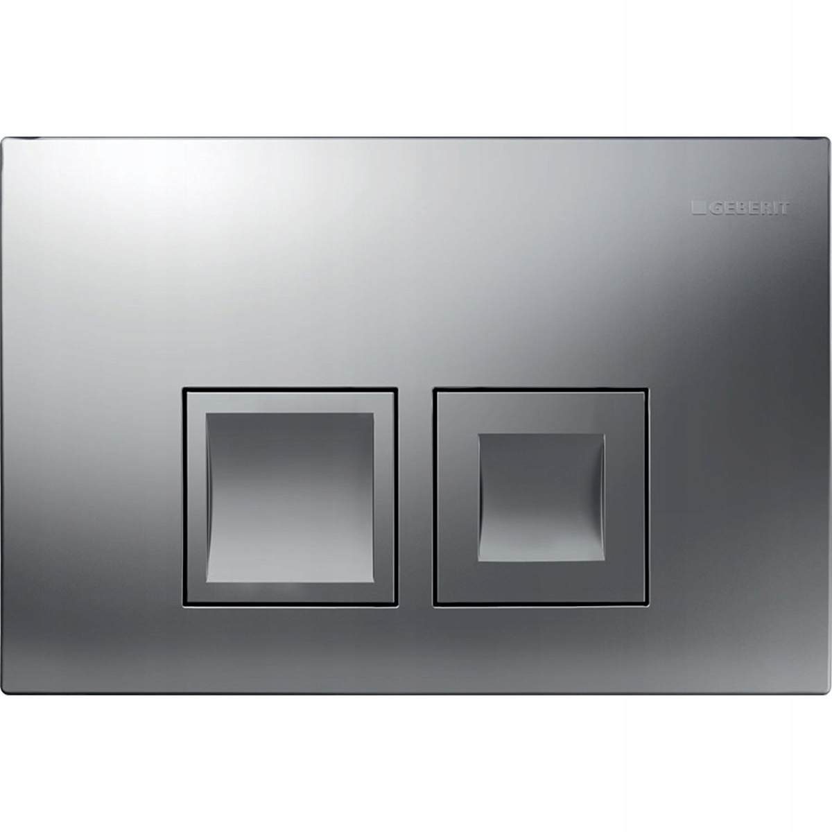 Podomietkový WC modul -  Geberit štartovacie tlačidlo Delta35 Chrome Mat