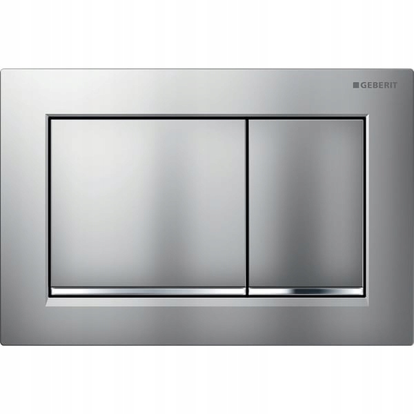 Splachovacie WC tlačítko -  Geberit štartovacie tlačidlo Omega30 Chrome Mat