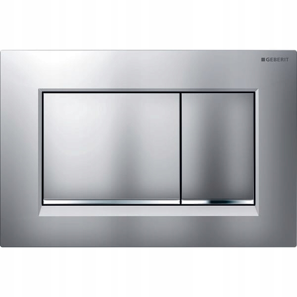 Splachovacie WC tlačítko -  Geberit štartovacia tlačidlo Sigma30, Chrome Mat