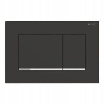 Splachovacie WC tlačítko - Geberit Sigma30 Black Mat