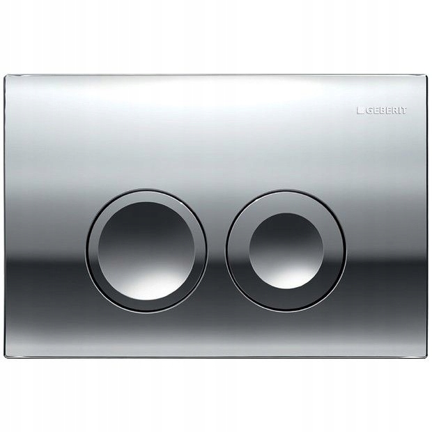 Splachovacie WC tlačítko -  GEBERIT WC Delta 21 Chrome UP100 BASIC TLAČ
