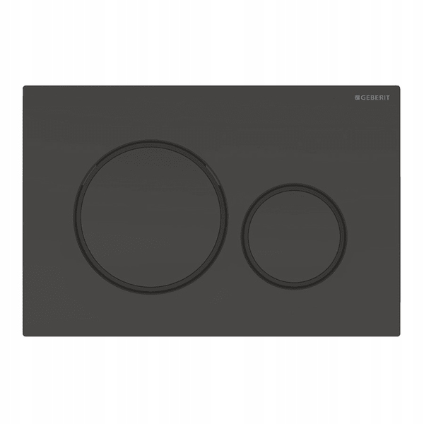 GEBERIT WC BUTTON tlačidlom Sigma20 lesklý čierny