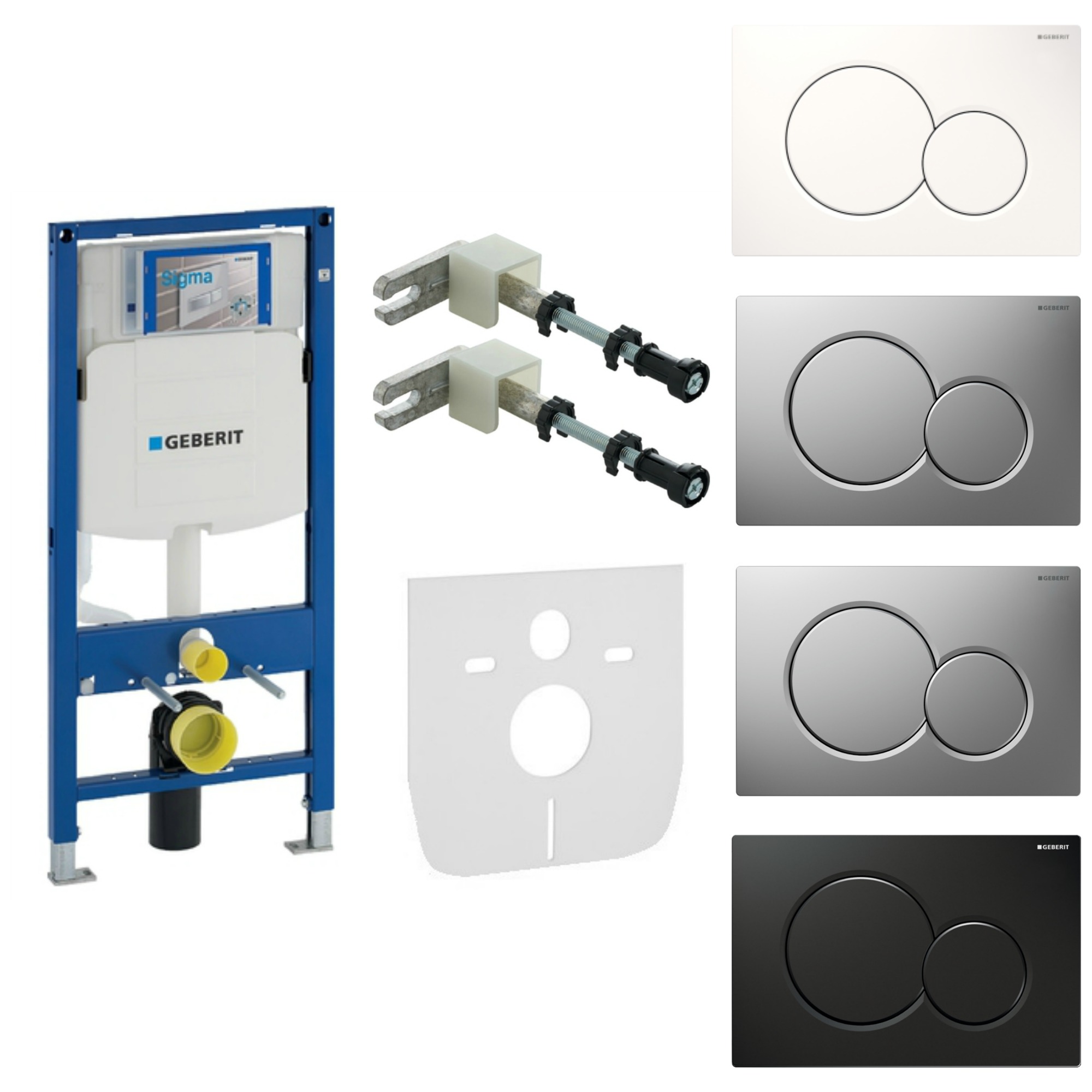 GEBERIT SIGMA rack set rám pre podomietkovú Krakow