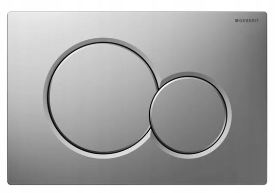 Splachovacie WC tlačítko -  Geberit Sigma01 Chrome Mat Button 115.770.jq.5