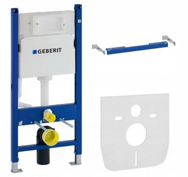 Podomietkový WC modul -  Geberit skrytý rám pre toaletu UP100 Delta Outlet