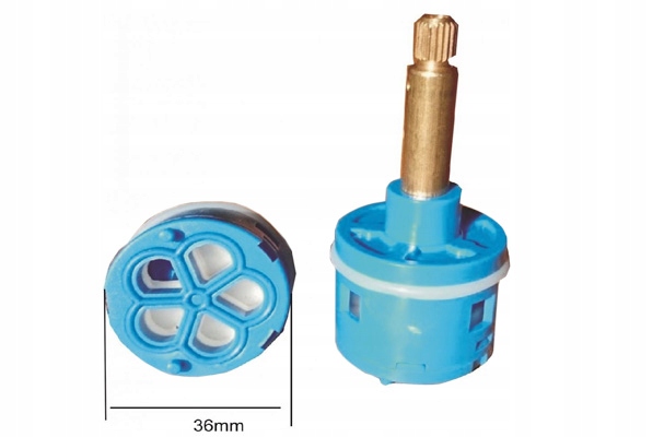 Prepínač head 5 funkcií - 36 mm ventil