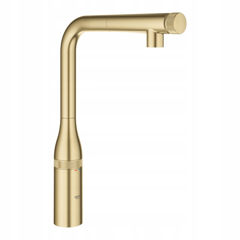 Kuchynské batérie - Grohe kuchynská batéria Wysoka Złota 31615GN0