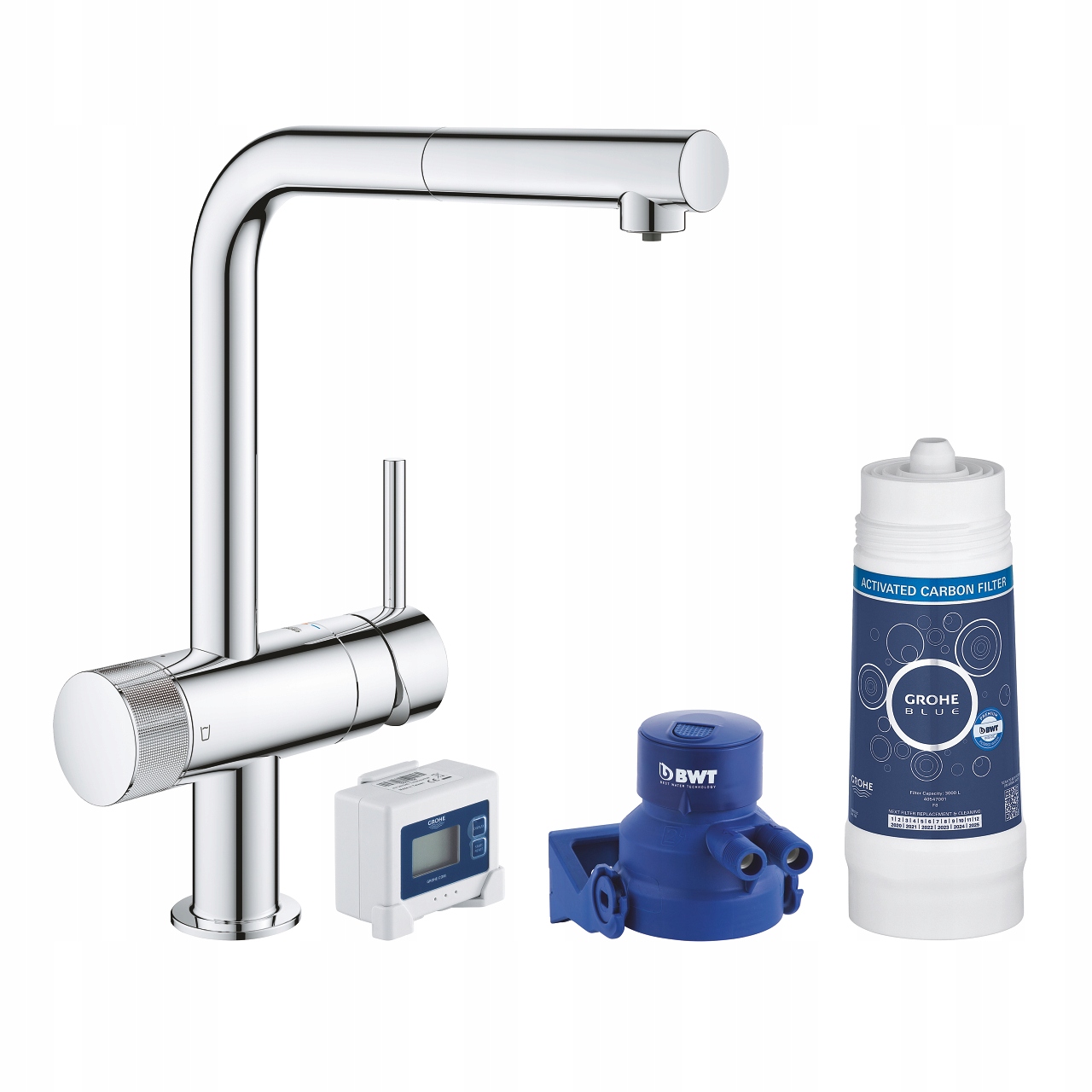 Kuchynské batérie - Grohe Blue Pure Minta Starter Set 30382000