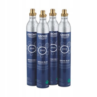 Kuchynské batérie - Grohe Blue CO2 425 g valca Štartovacia súprava (4 kusy