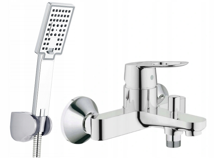 Vaňová batéria - GROHE Batéria + Slater CUBIC 3-FUNKCIE