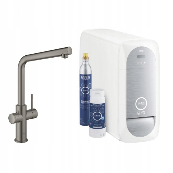 Kuchynské batérie - Grohe Blue Home L 31454AL1 Filter euro zadarmo+