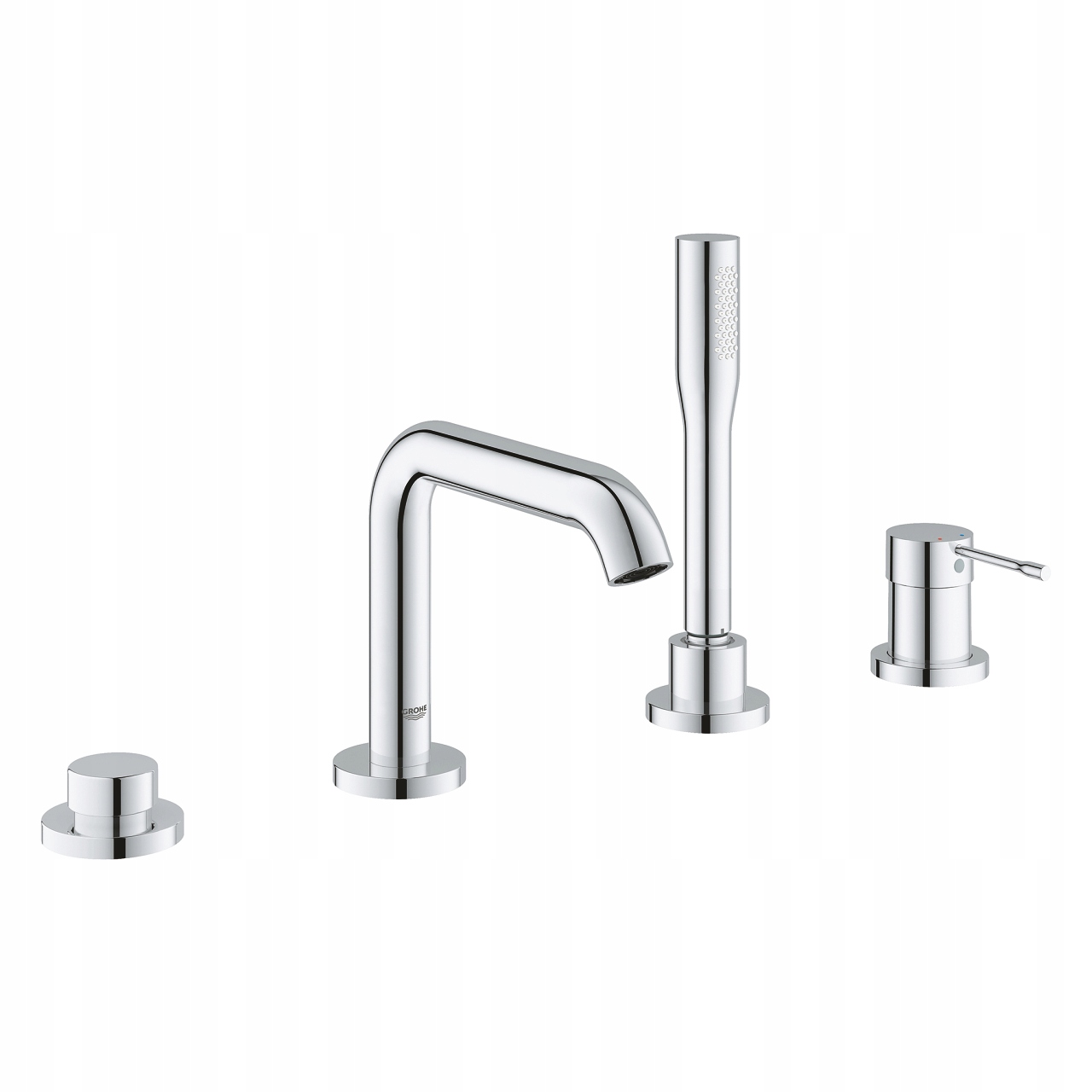 Vaňová batéria - GROHE Essence 19578001 4-diery vaňa