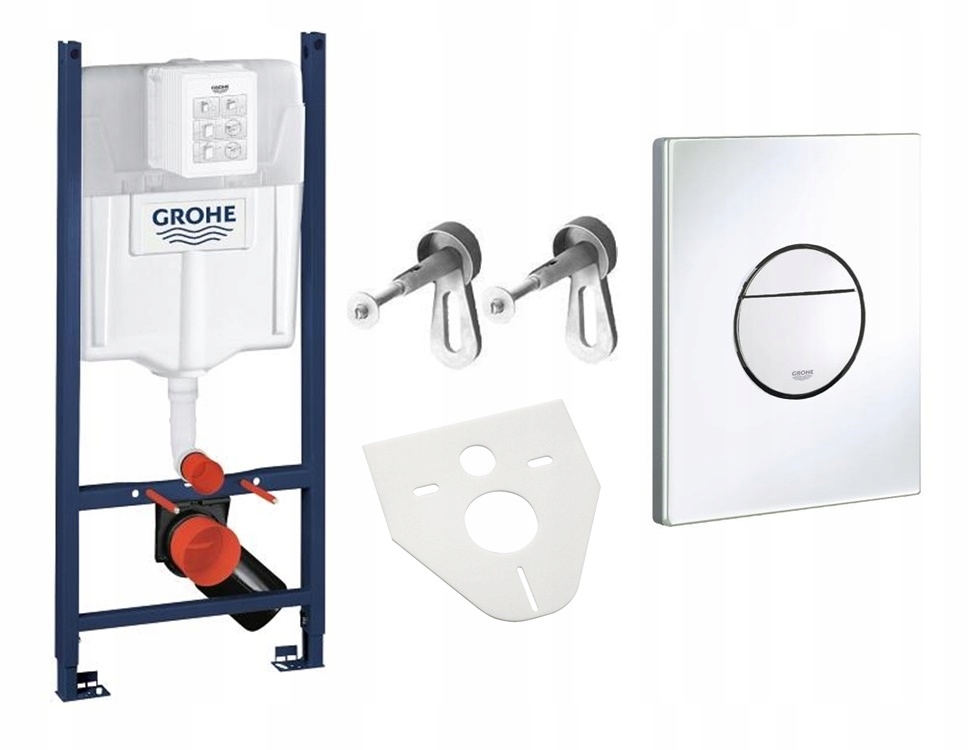 GROHE Rapid SL WC COSMOPOLITAN 4W1 FRAME WHITE
