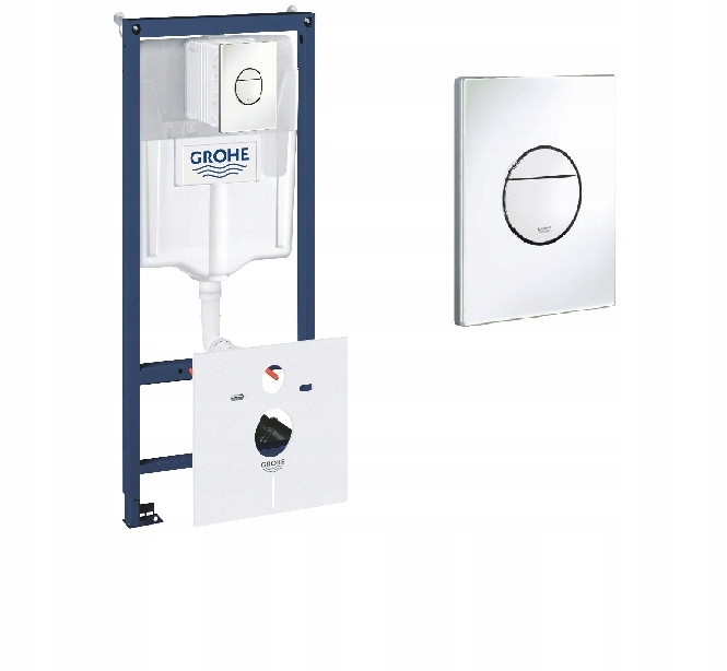 Podomietkový WC modul -  Grohe Rapid SL čerstvý skrytý rám 39451000