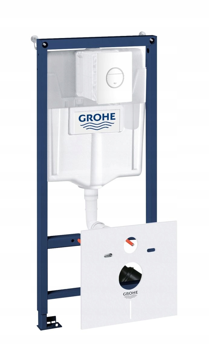 Podomietkový WC modul -  Grohe Rapid SL čerstvá sada Flush Frame 5in1