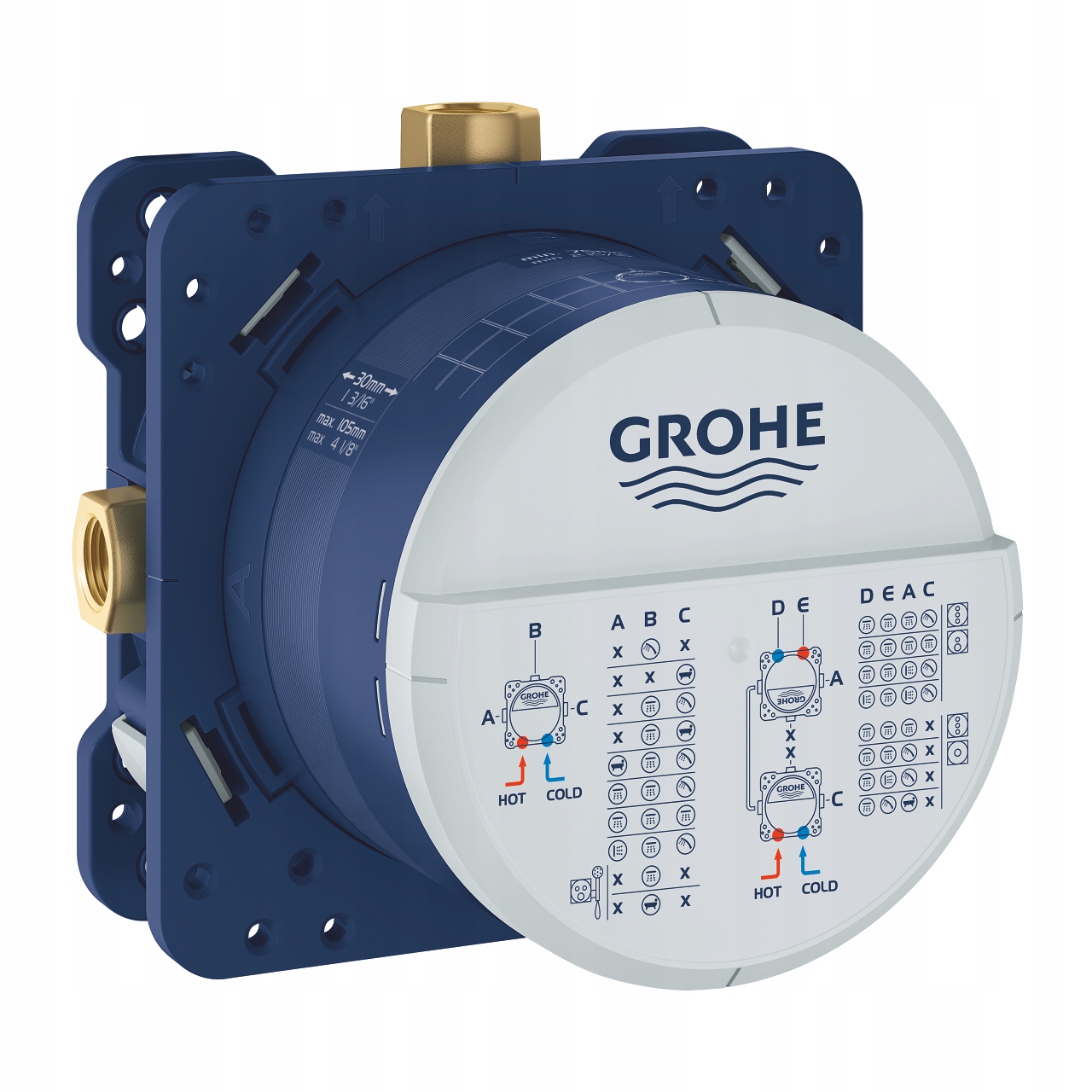 Vaňová batéria - GROHE Rapido Smartbox UNIVERSAL ELEMENT PODTYNK.