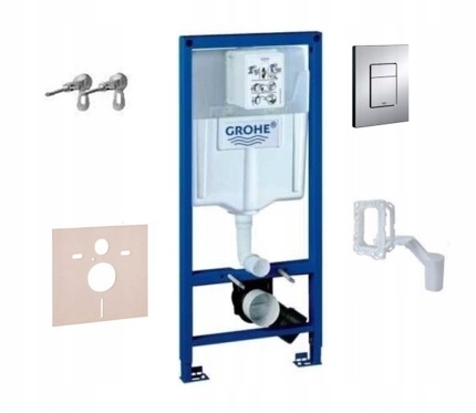 GROHE 5-v-1 WC prvok 38 827 000 s lemom chróm