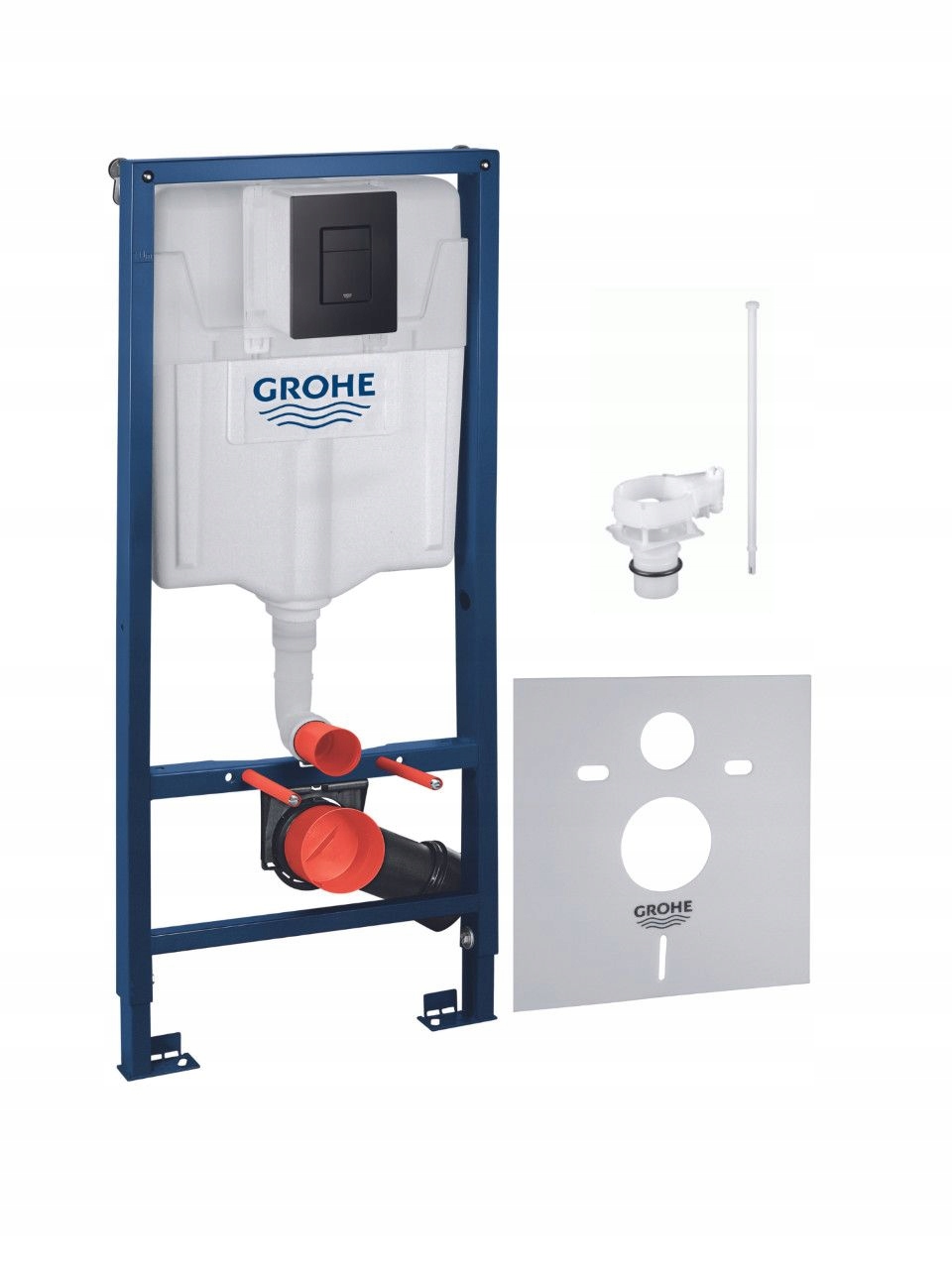 Podomietkový WC modul -  Grohe toaleta Black Matte Grame 113