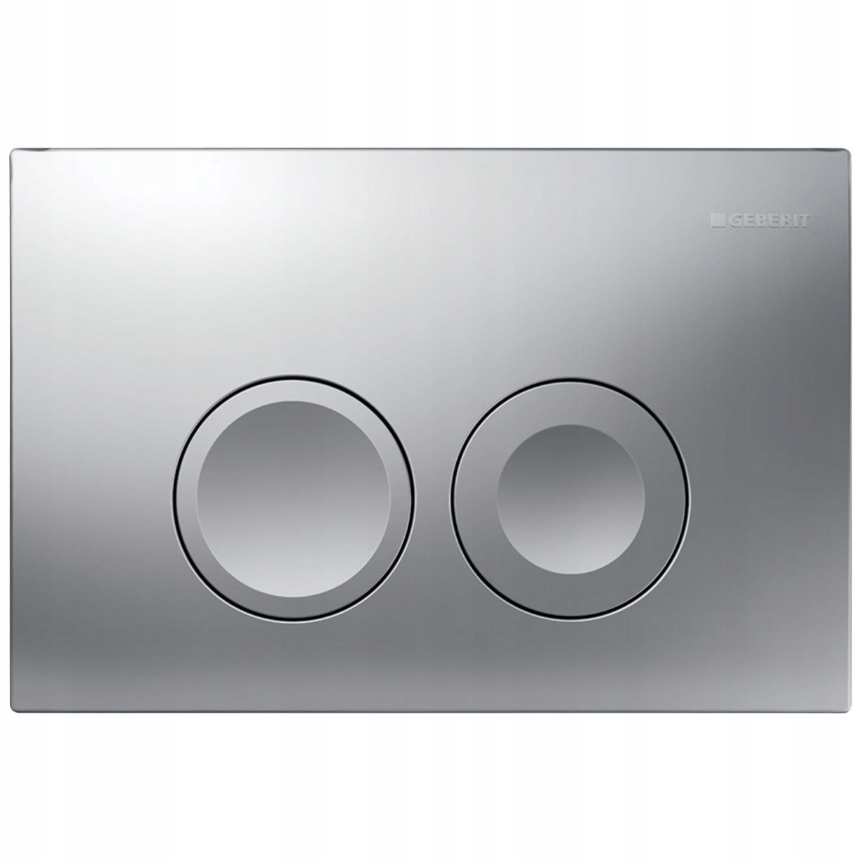 Podomietkový WC modul -  Geberit Delta25 Chrome-Mat oplapovacie tlačidlo