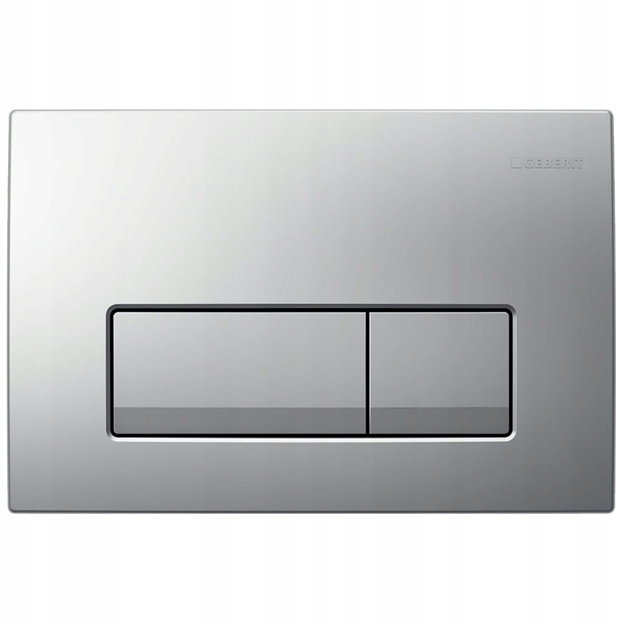 Splachovacie WC tlačítko -  Geberit Delta50 Flushing Button, Matt Chrome
