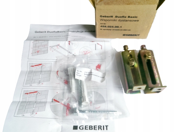 Geberit Duofix Basic brackets dištančné 458,025.
