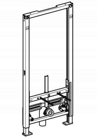 Podomietkový WC modul -  Geberit Duofix Bidet 111.510.00.1 +držiaky +rohož