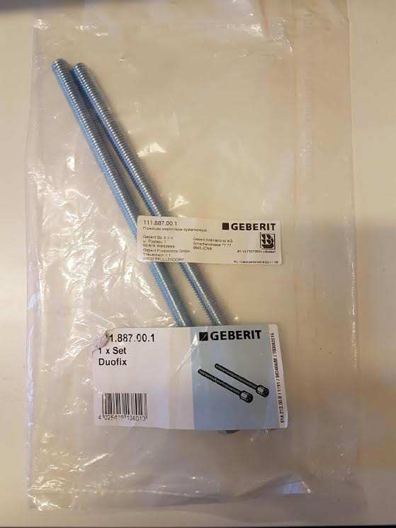 Geberit Duofix podporuje rozšírenie 111.887.00.1