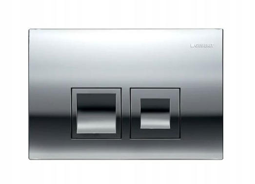 Splachovacie WC tlačítko -  Geberit tlačidlo pre toaletu Delta 35 Chrome 115.135.21.5